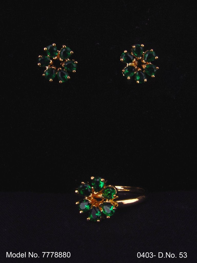 Earring With Finger Rings