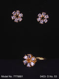 Earring With Finger Rings