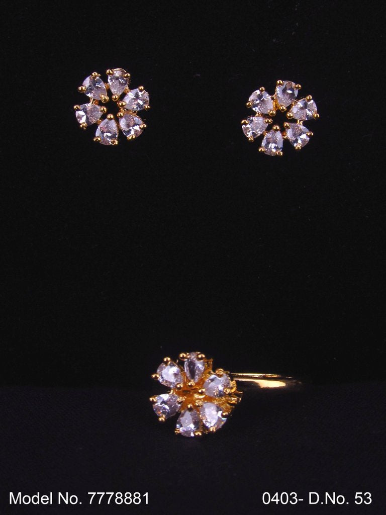 Earring With Finger Rings - Style 5 - Amaara World