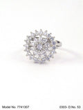 Diamond Mist Ring - Style 1 - Amaara World