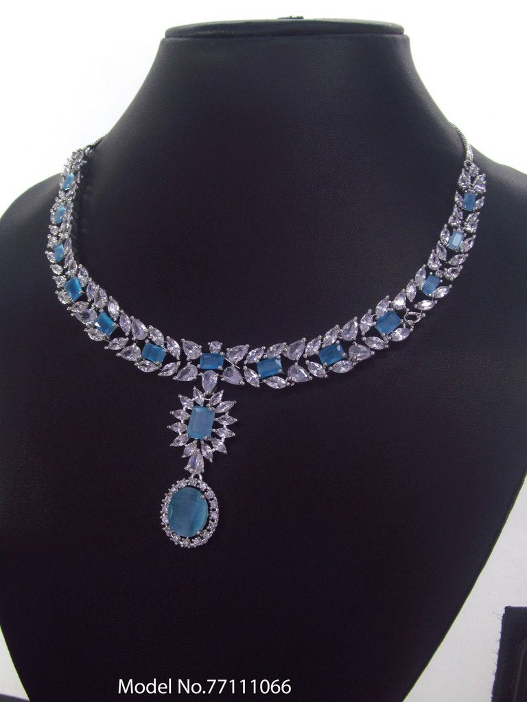 Made In India | Diamond Styled Jewellery Set - View A