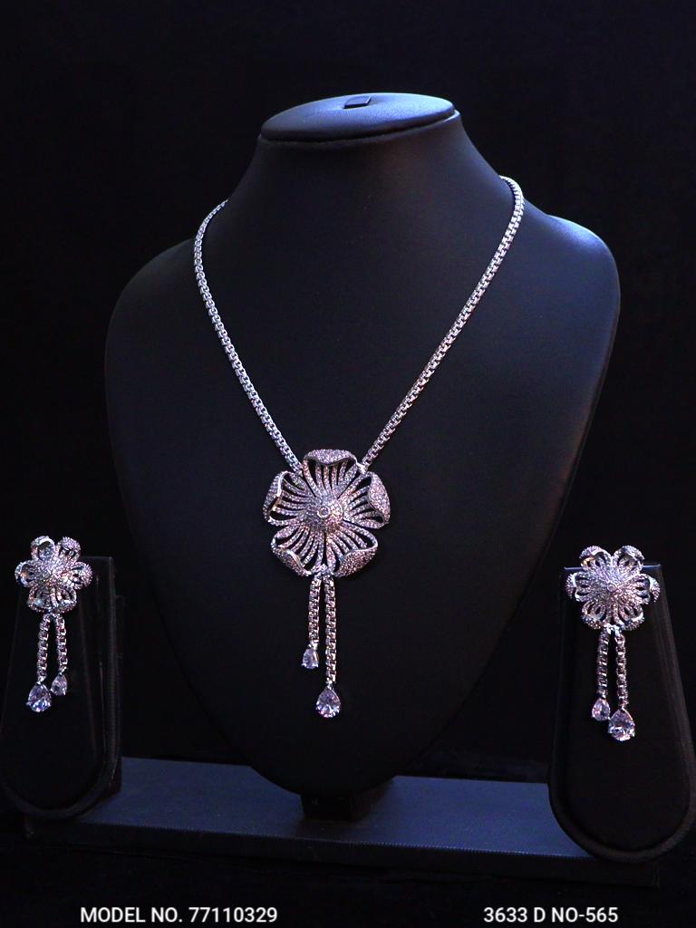 Cz Jewelry Set | Classic Pattern - Amaara World