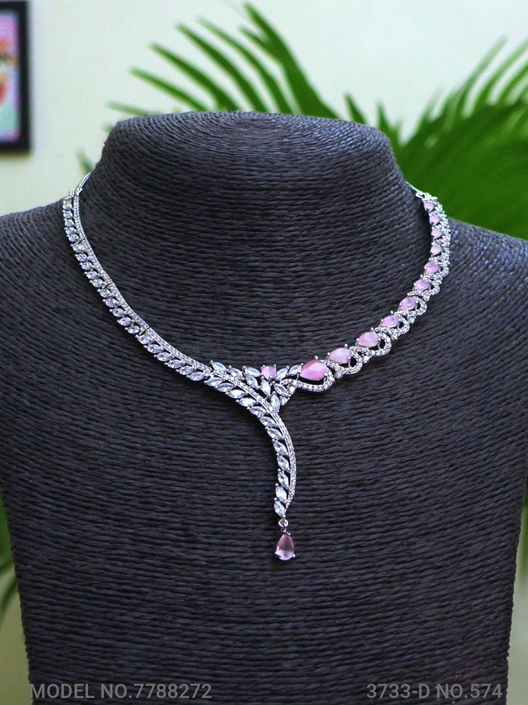 Bridesmaid Necklace Set for Traditional Weddings - View A