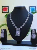 Light weighted CZ Necklace Set - Amaara World