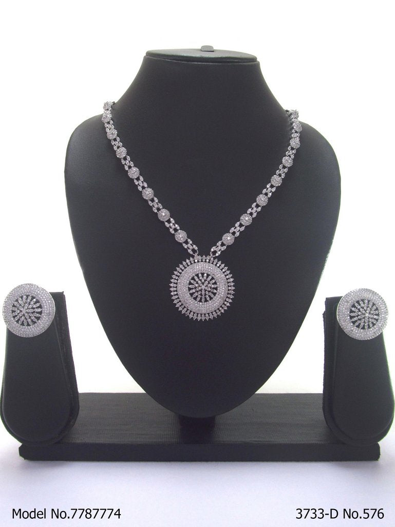 Original Cz Traditional Necklace - View A