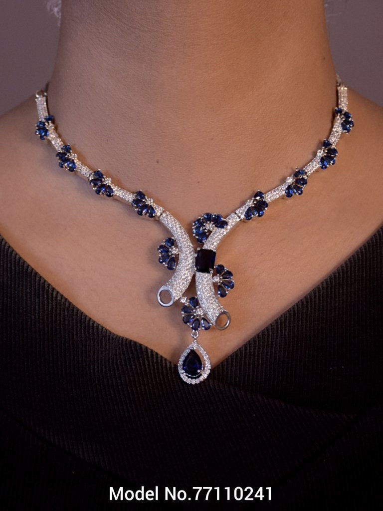 Original Cubic Zircon | Classic Necklace Set - View B