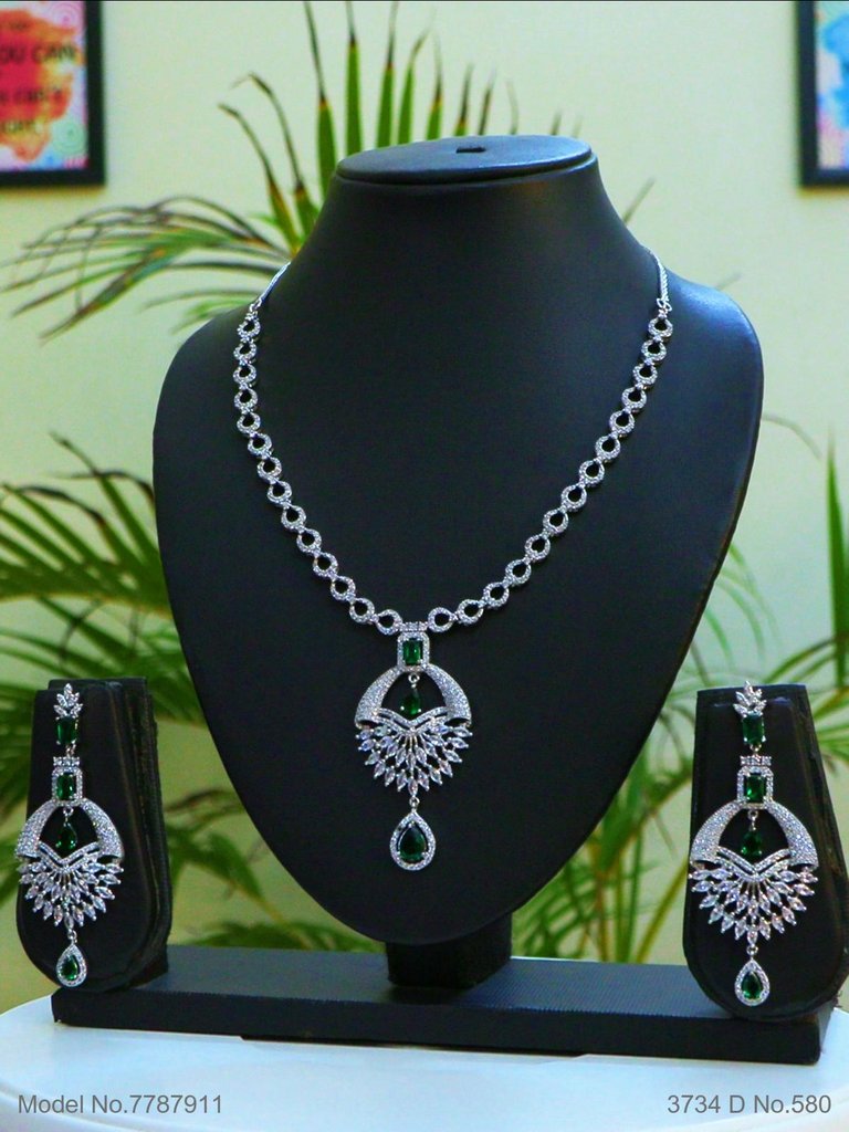 Traditional Cz Jewelry Sets - Amaara World