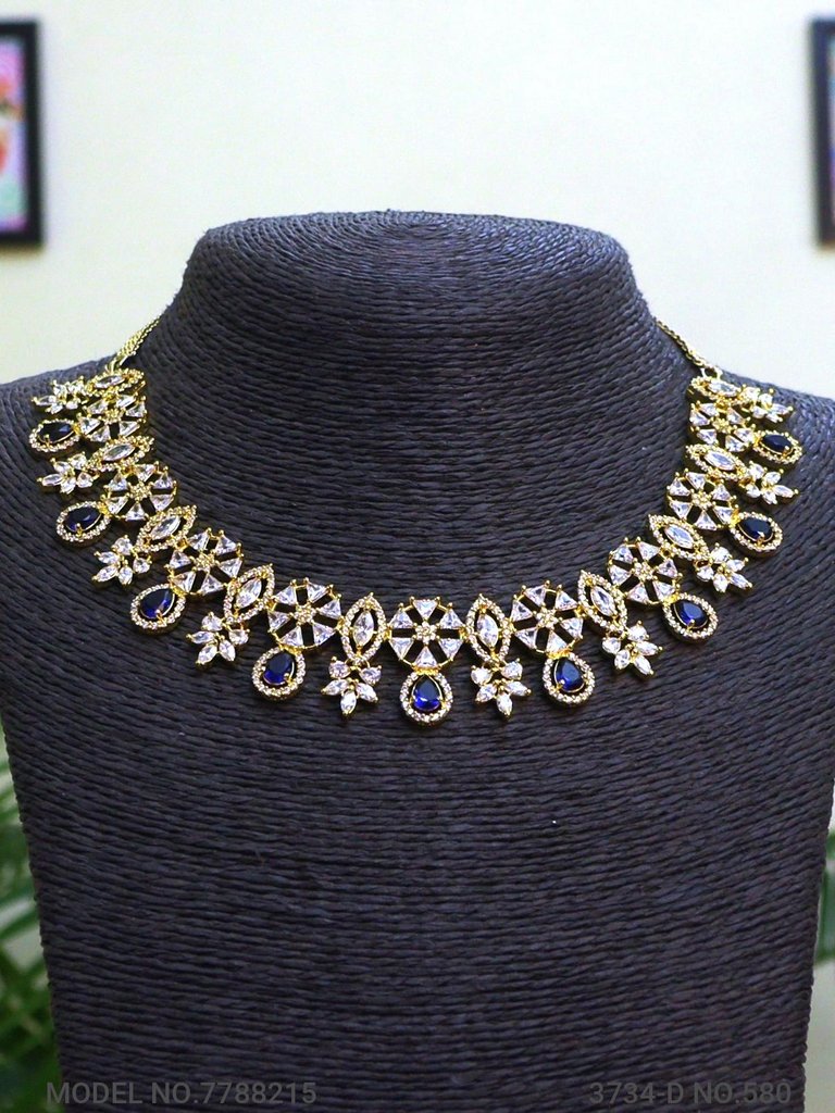 Original Cz Traditional Necklace - View A
