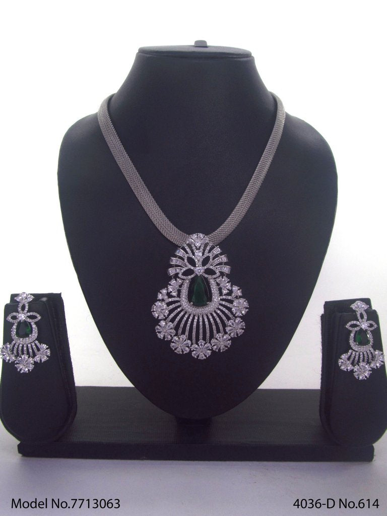 Cz Designer Pendants - View 2 - Amaara World