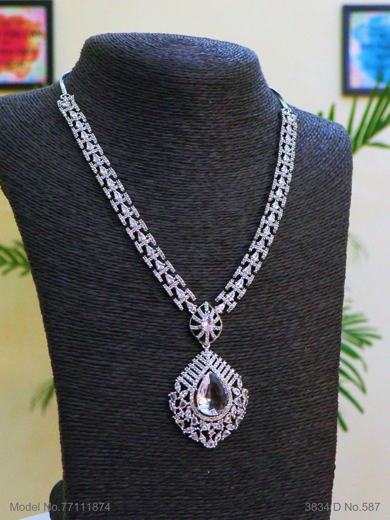 Cz Jewelry Set | Classic Pattern - View A