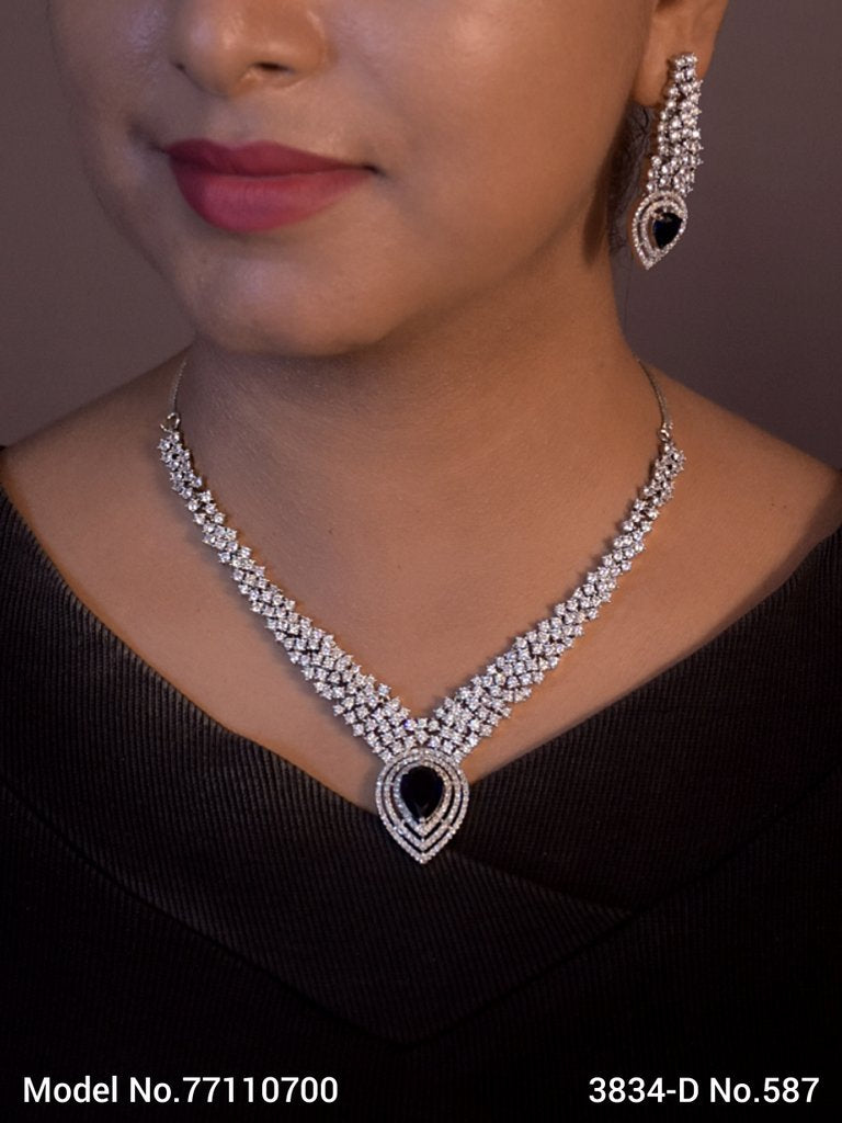 Made In India | Diamond Styled Jewellery Set - Amaara World