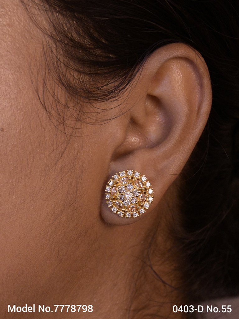 Cubic Zirconia Earrings | best Fashion jewellery - Style 4 - Amaara World