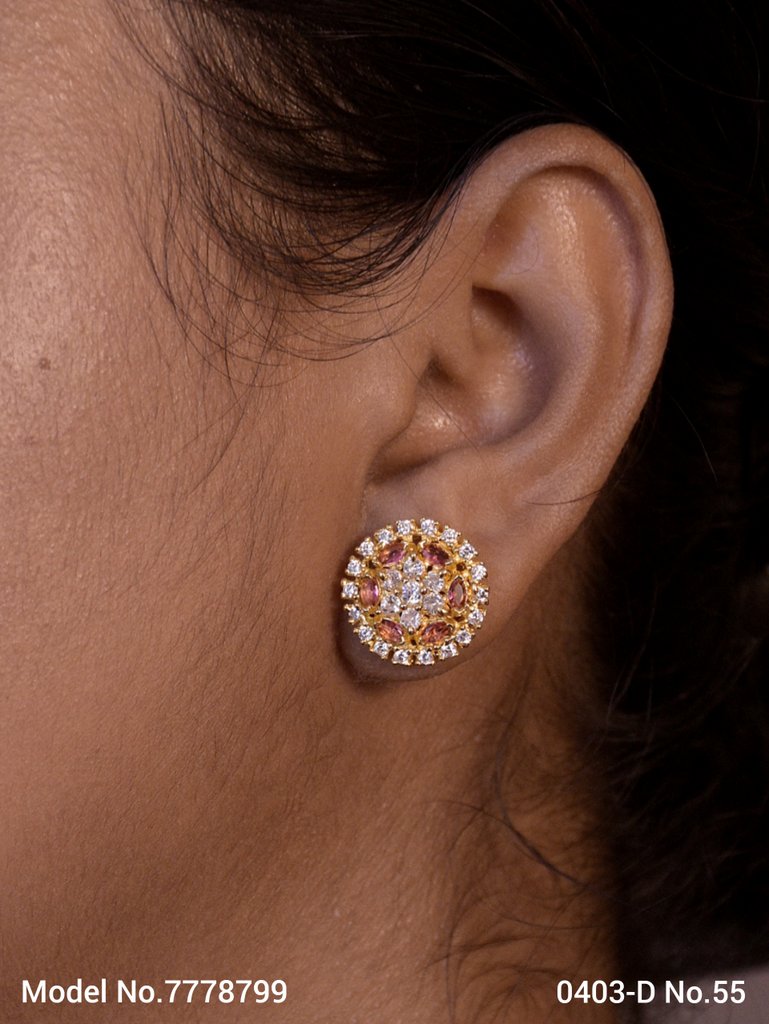 Cubic Zirconia Earrings | best Fashion jewellery - Style 5 - Amaara World
