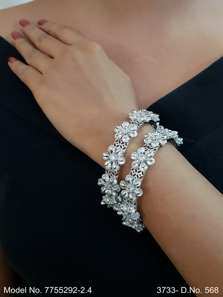 Royal Spark CZ Bangles - Amaara World USA - SKU 7755292