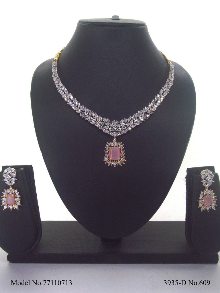 Cz Jewelry Set | Classic Pattern - Amaara World