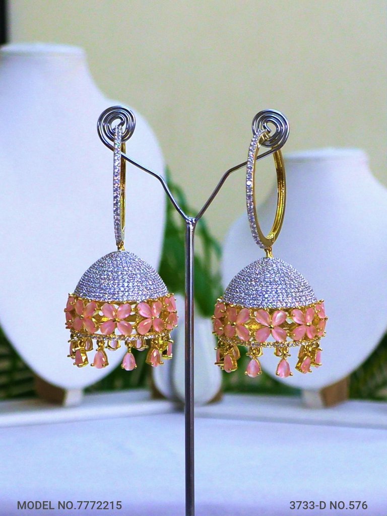 Cz Fashion Earrings | Handcrafted