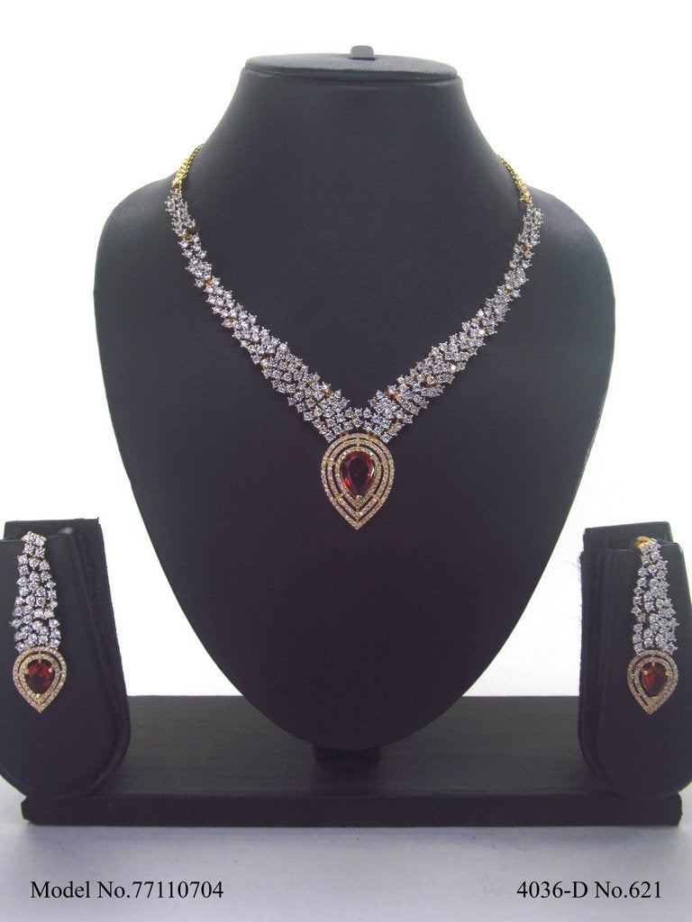 Handcrafted Masterpiece | Cz Set - View A