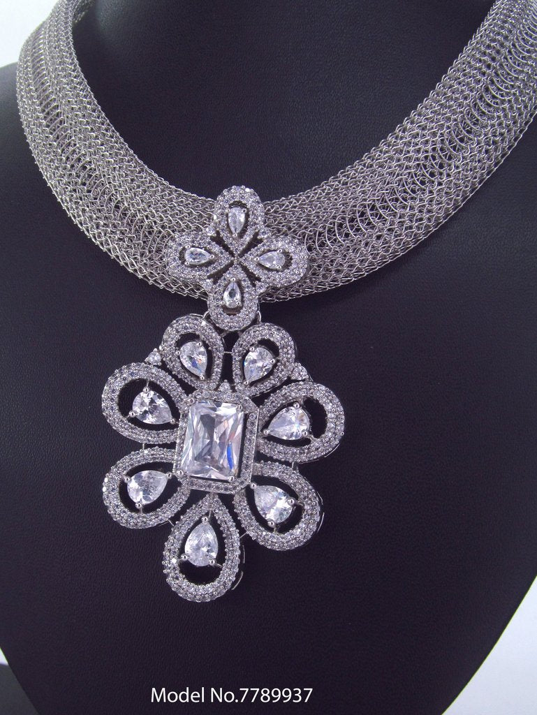 Bridesmaid Necklace Set for Traditional Weddings - View A