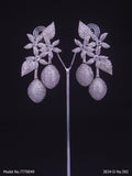 Cz Fashion Earrings | Handcrafted - Amaara World