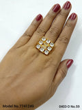 Party Wear CZ Ring - Style 1 - Amaara World