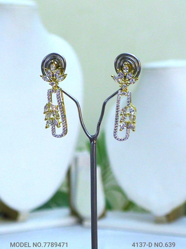 Traditional Design | American Diamond Jewelry Set - View B