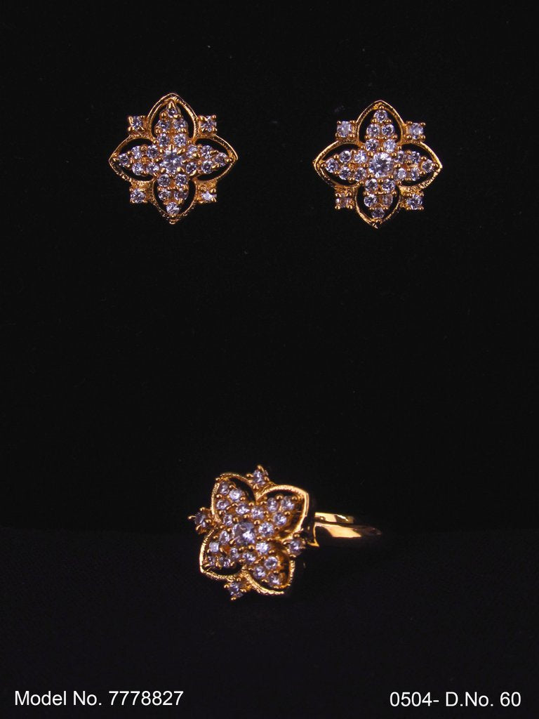Earring With Finger Rings
