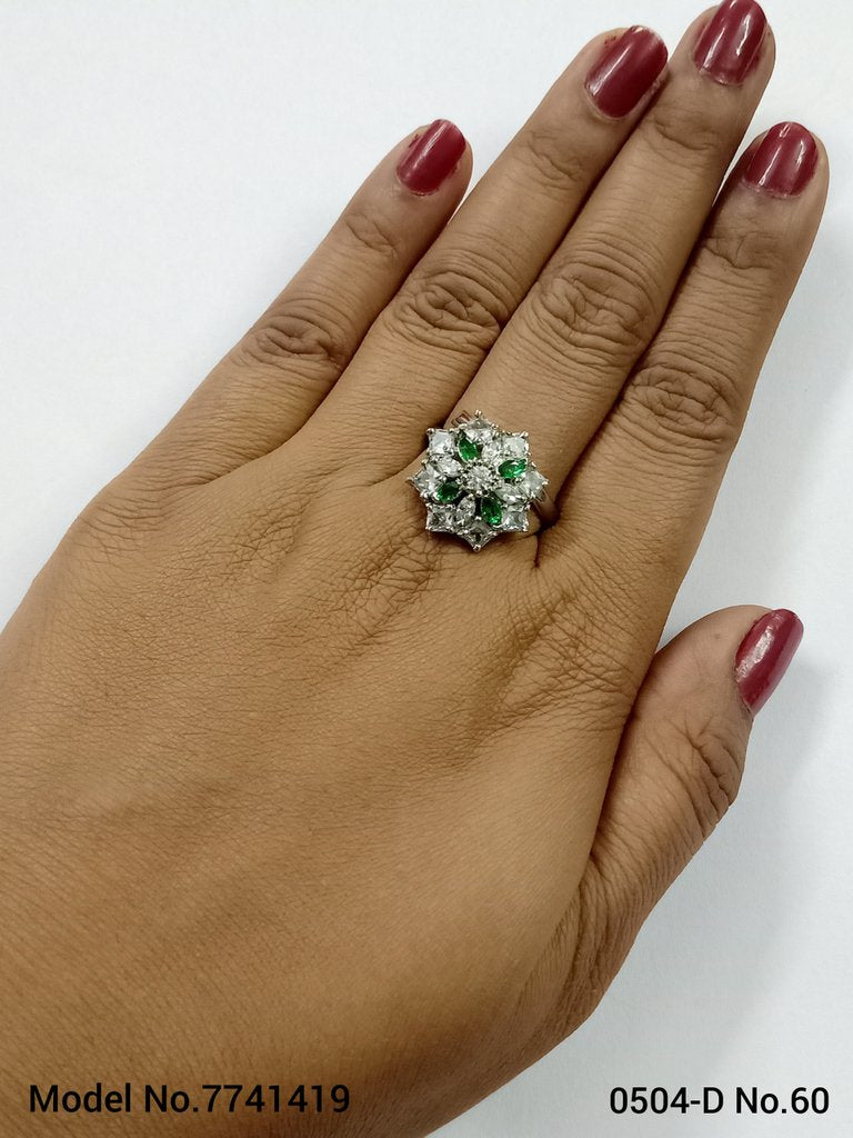Fine CZ Ring - View 2 - Amaara World