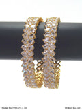 Crown Glow CZ Bangles - Amaara World USA - SKU 7755377