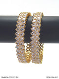 Crown Glow CZ Bangles - Amaara World USA - SKU 7755377