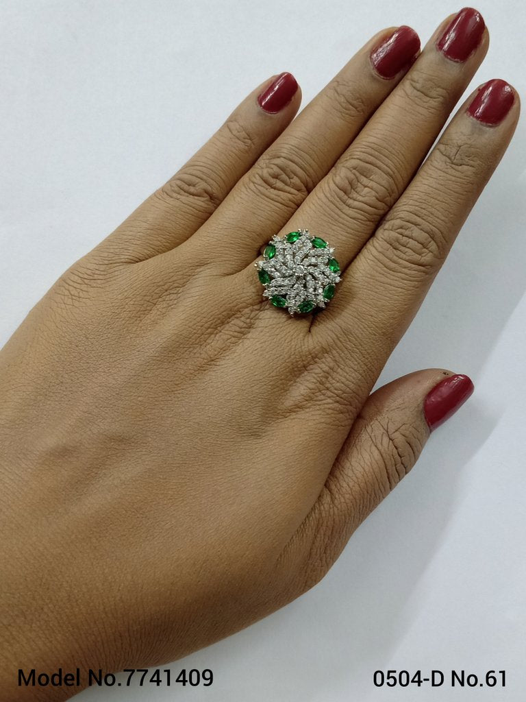 Crystal Zenith Ring - View 2 - Amaara World