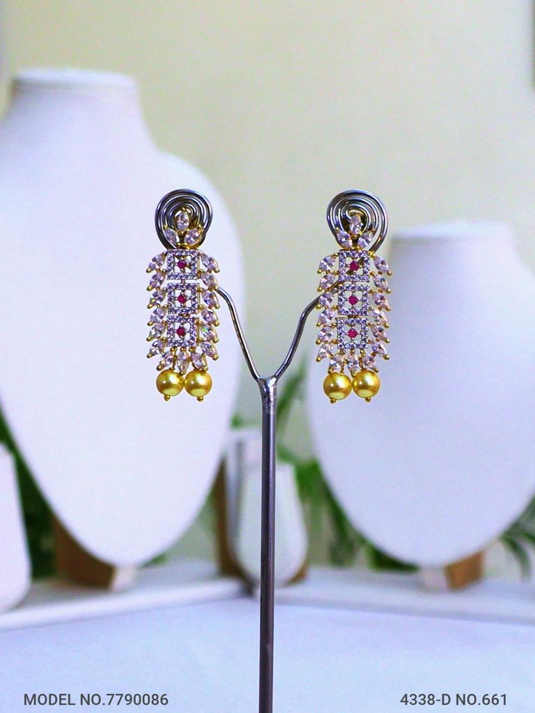 Gift Necklace Set in CZ - View B