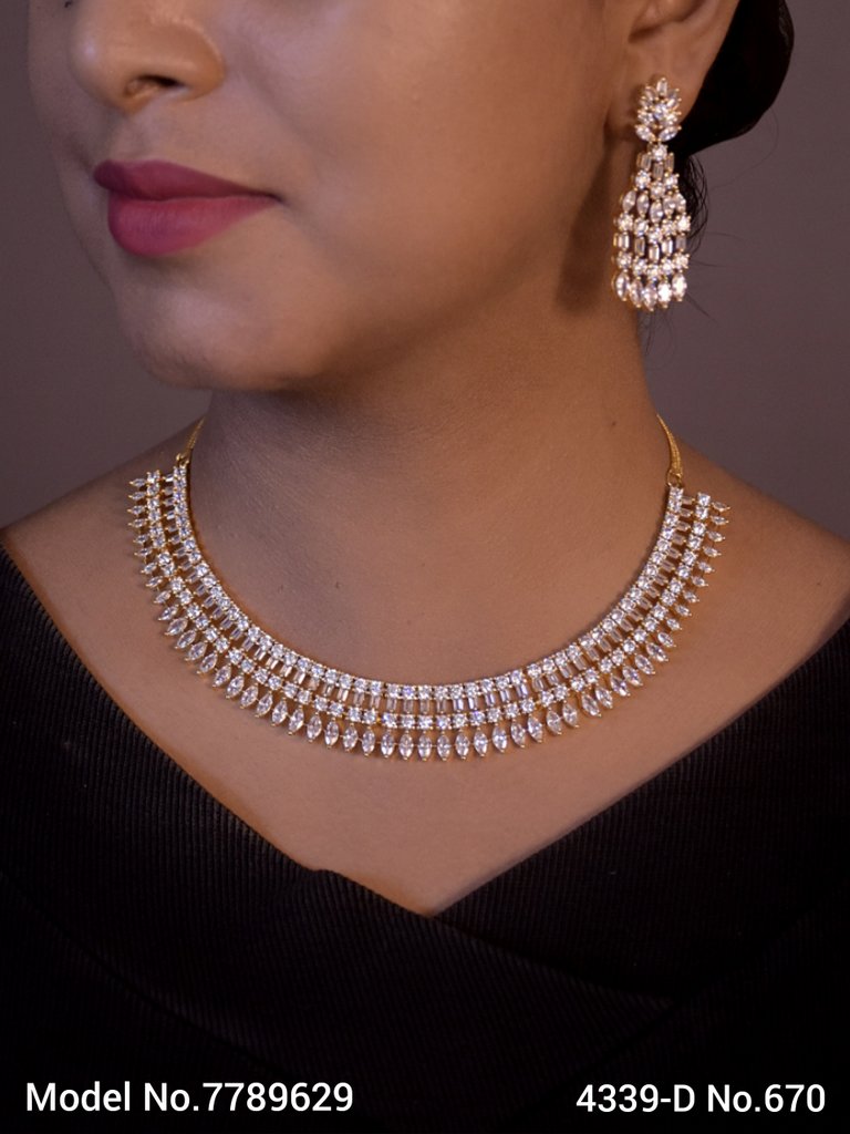Trendy Traditional Necklace Set | Ideal Birthday Gift - Amaara World USA - SKU 7789629