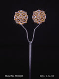 Crystal zircon studs with AAA star cut - Style 1 - Amaara World
