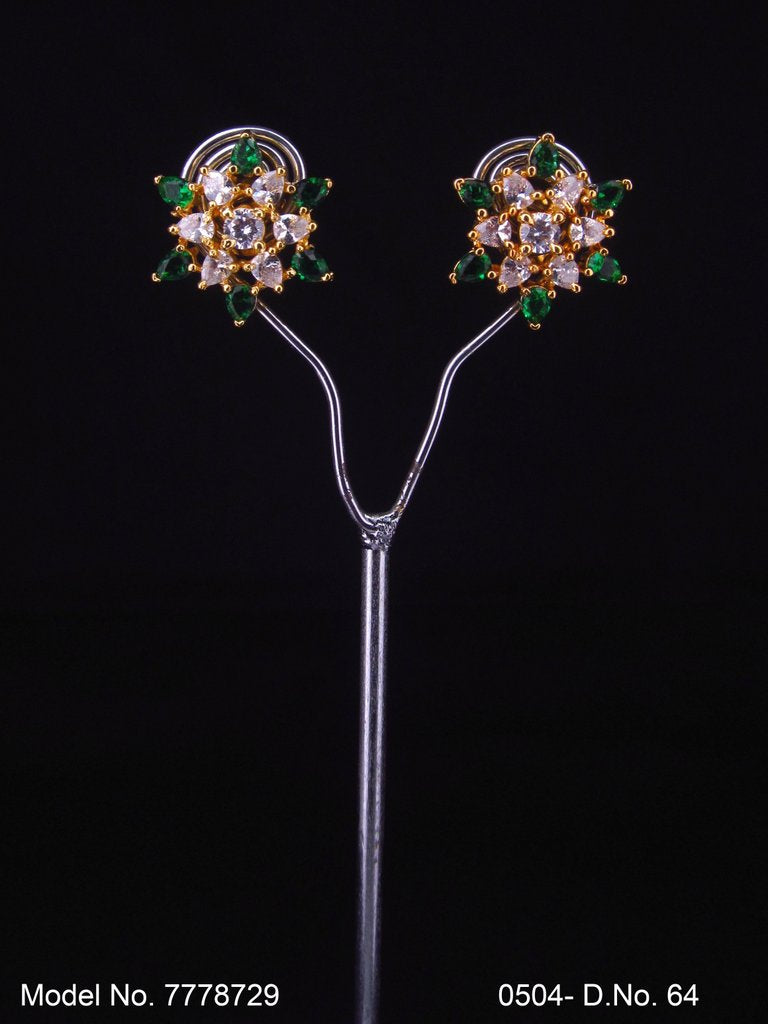 Light Weighted Stud Earrings - Style 4 - Amaara World