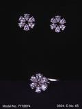Earring With Finger Rings