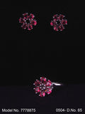 Earring With Finger Rings