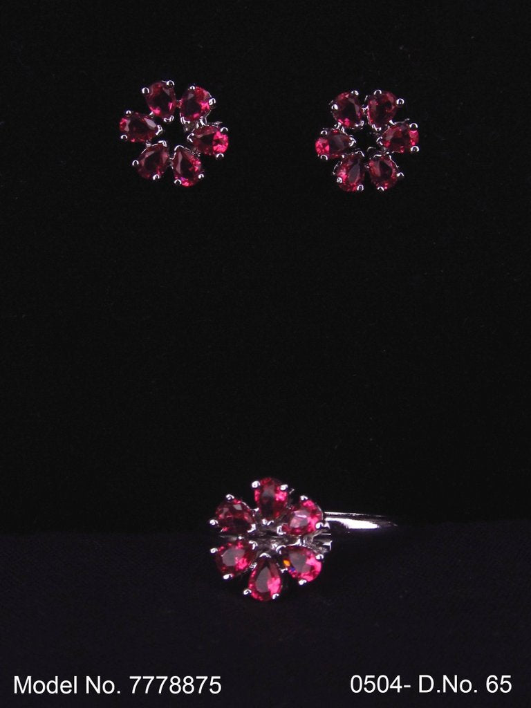 Earring With Finger Rings