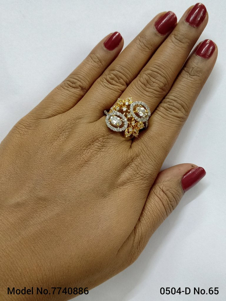 Glam Loop Ring - View 2 - Amaara World