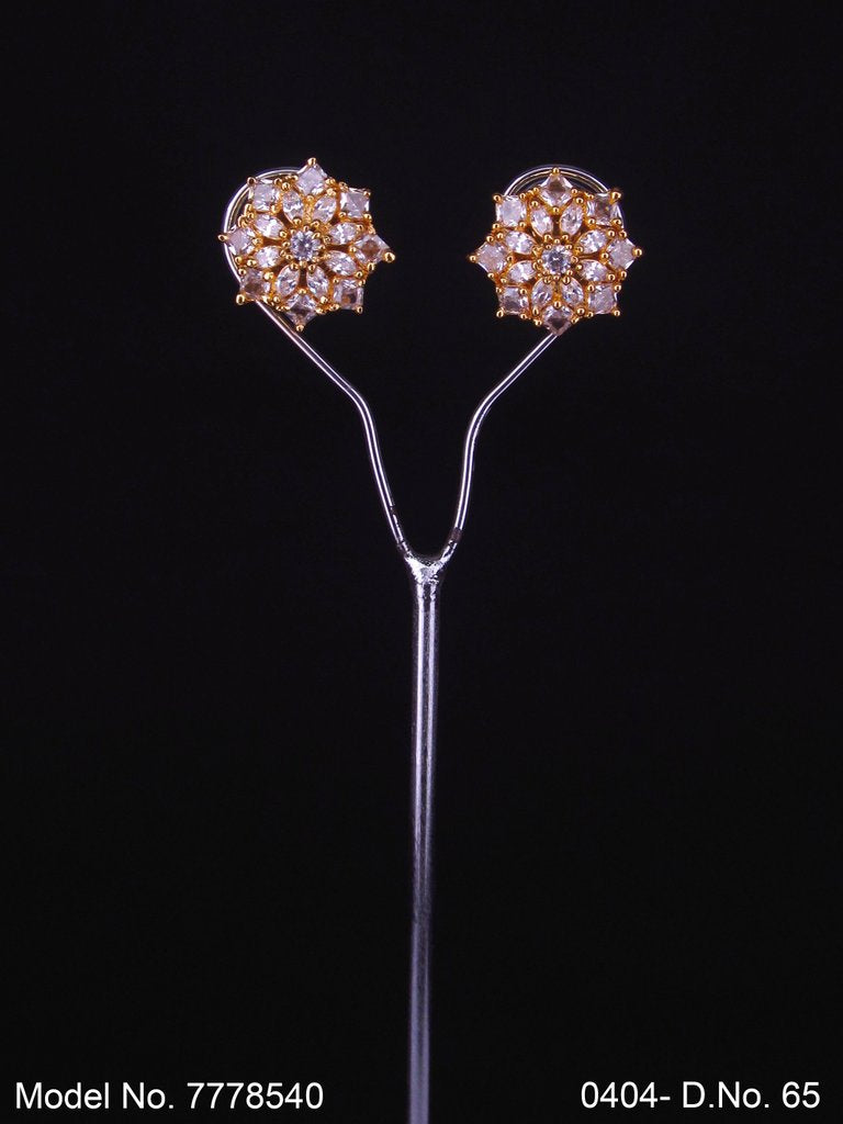 Princess Zircon Earrings - Style 1 - Amaara World