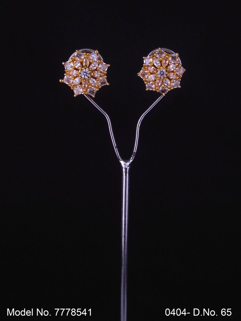 Princess Zircon Earrings - Style 2 - Amaara World
