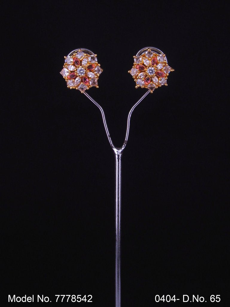 Princess Zircon Earrings - Style 3 - Amaara World