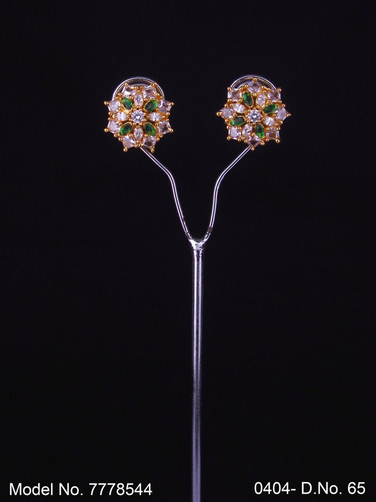 Princess Zircon Earrings - Style 5 - Amaara World