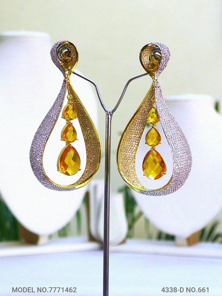 Cz Earrings - Amaara World