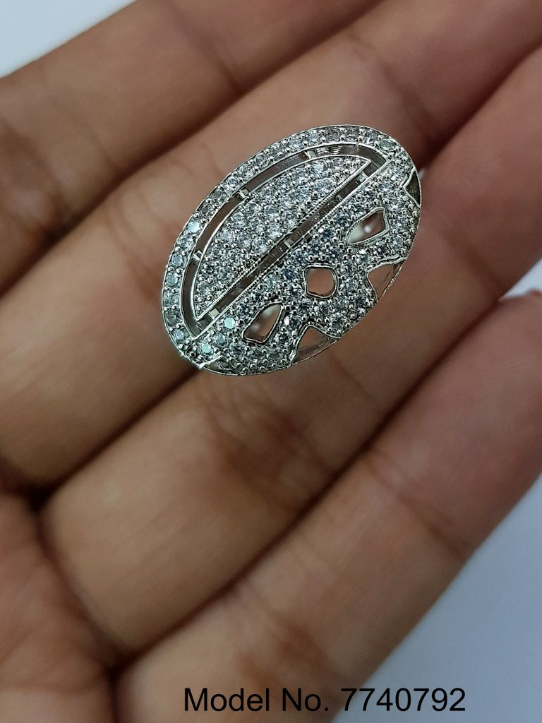 Silent Shine Ring - View 3 - Amaara World