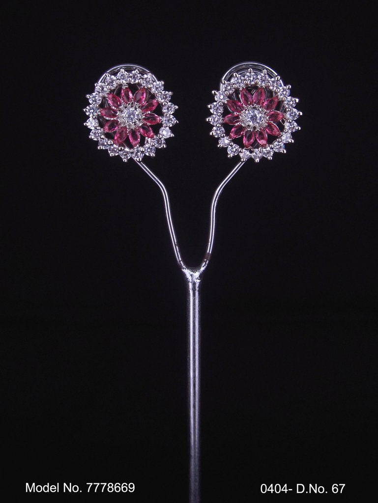 Daily Wear AD Studs - Style 2 - Amaara World