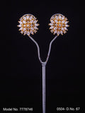 Crystal CZ Studs | Gift for your Wife - Style 1 - Amaara World