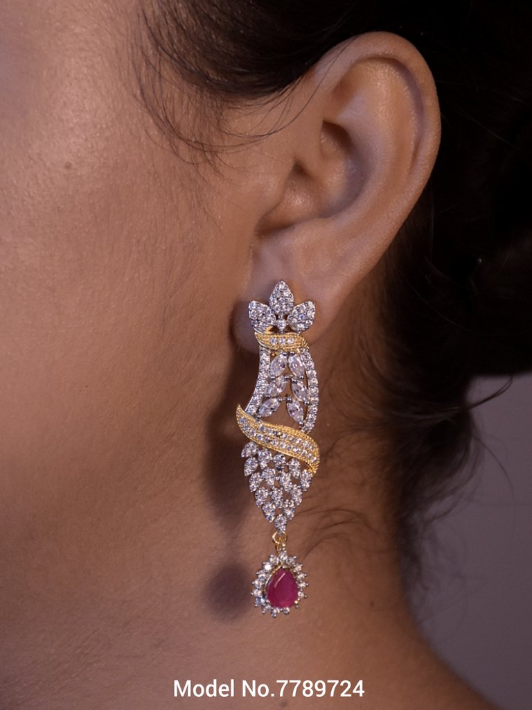 Original Zircon Necklace Set - View B