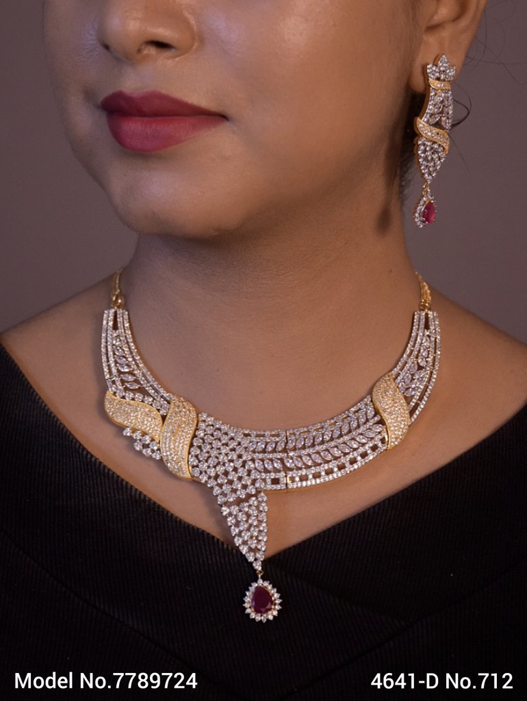 Original Zircon Necklace Set - Amaara World