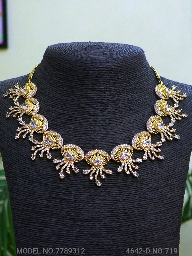 Original Zircon Necklace Set - View A