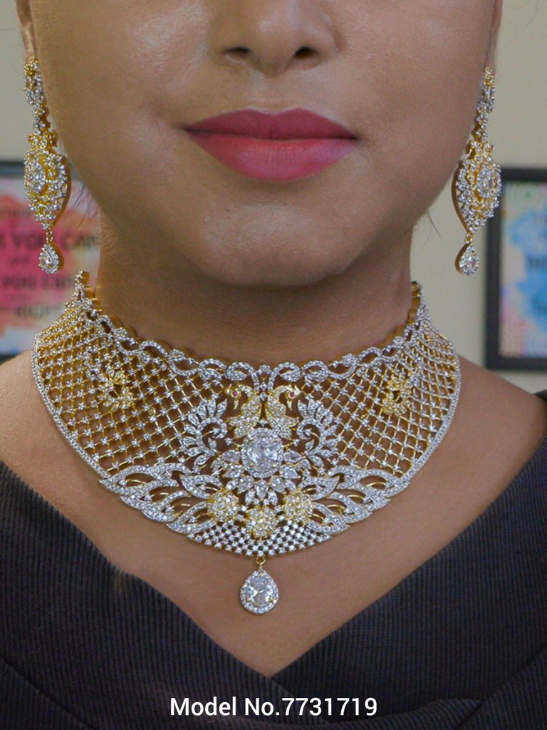 Real Zircon Fashion Jewelry Set - 7731719 - View 2